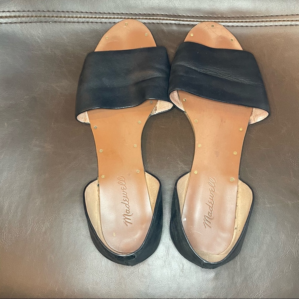 Madewell Thea Black Sandals Size 9 - Picture 4 of 5